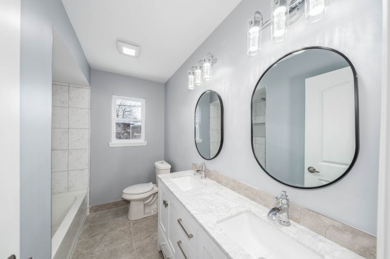 Renovated Bathroom with Modern Fixtures