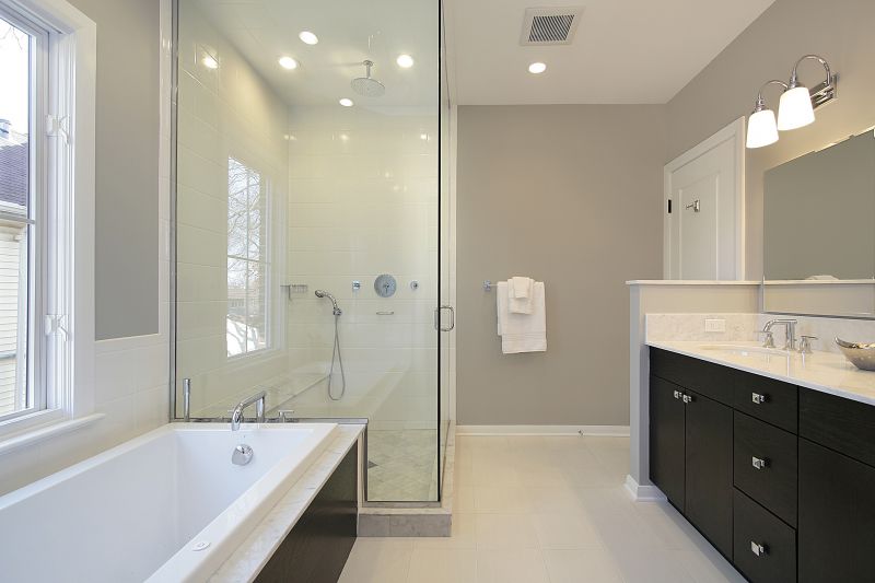 Luxurious Shower with Modern Fixtures