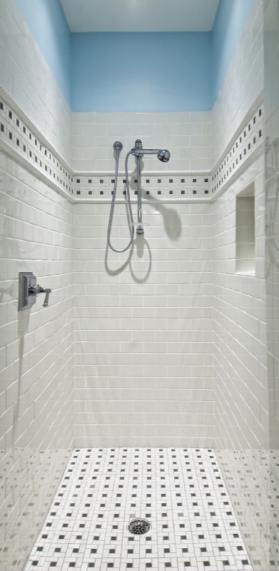 Sleek Shower with Matte Finish
